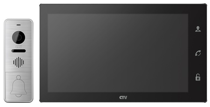 CTV-DP4106AHD B Комплект цветного видеодомофона  формата AHD  черный