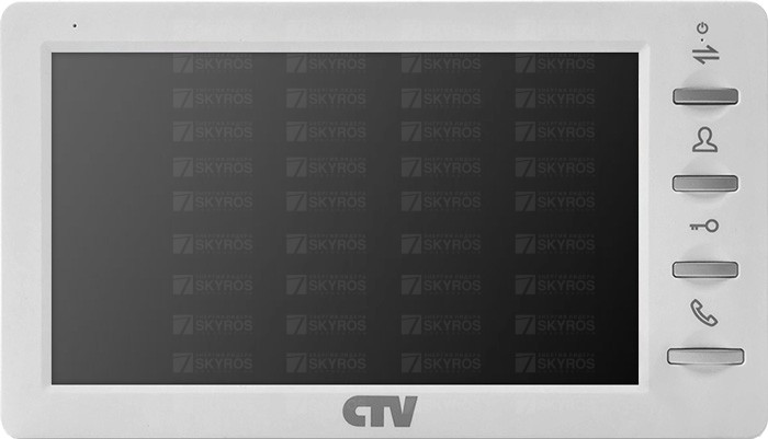CTV-M1701MD W Цветной монитор цв. корпуса - белый