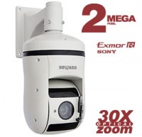 B57-30RW IP-камера 2Мп Exmor R поворотная уличная с 30-и кратным трансфокатором дворником обогревом и вентилятором