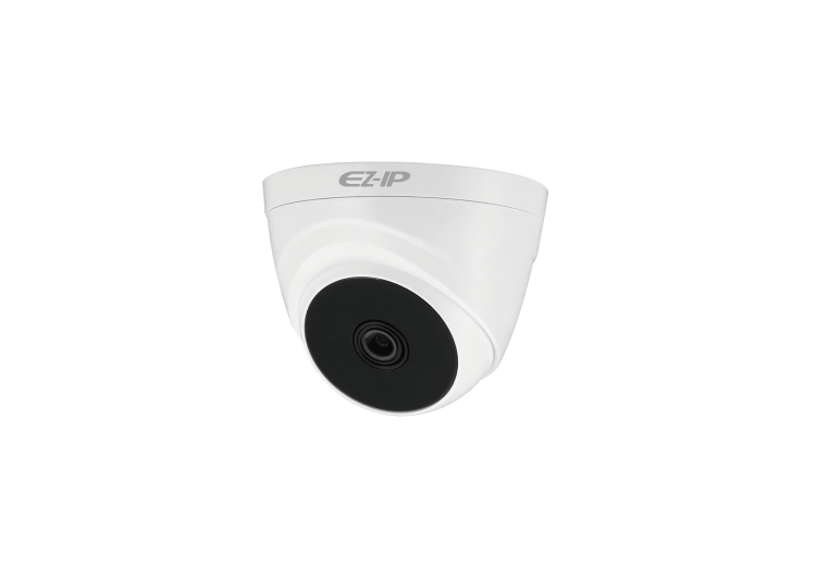EZ-HAC-T1A11P-0280B Видеокамера мультиформатная уличная купольная 1Мп с объективом 2.8 мм (пластик)