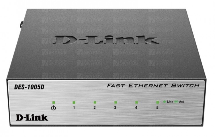 DL-DES-1005D/RU коммутатор сетевой D-Link