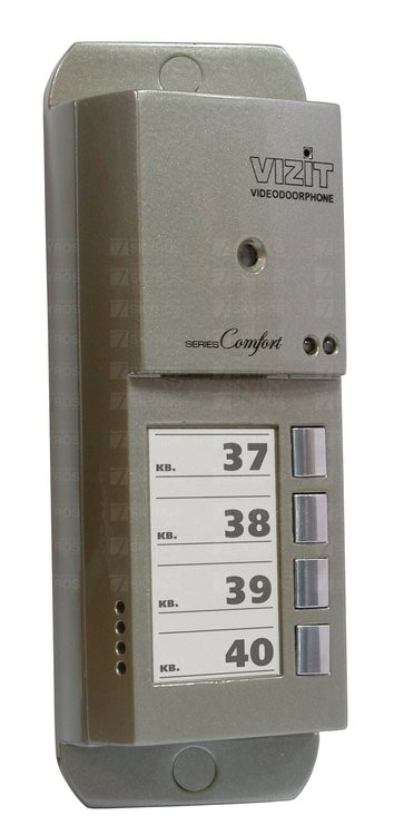 БВД-444CP-4-R Комплект блока вызова