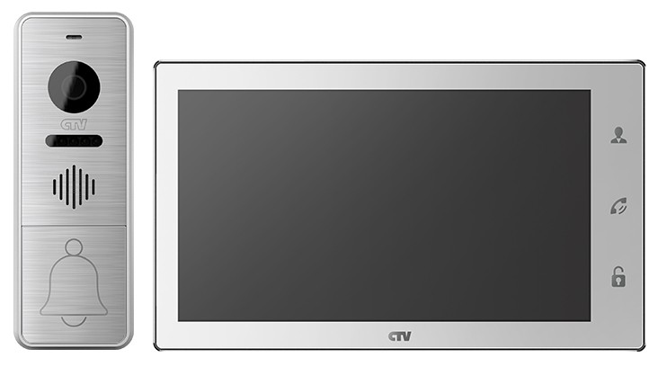 CTV-DP4706AHD W Комплект цветного видеодомофона  формата AHD  белый