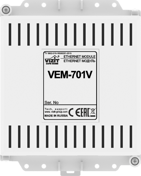 VEM-701V Ethernet модуль