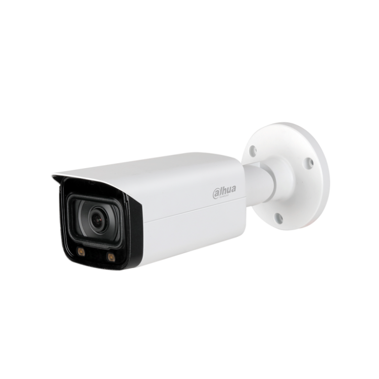 DH-HAC-HFW1239TLMP-LED-0360B Видеокамера мультиформатная (4 в 1) 2Мп Lite Plus 1080P Full-color цилиндрическая уличная с фиксированным объективом  3.6мм