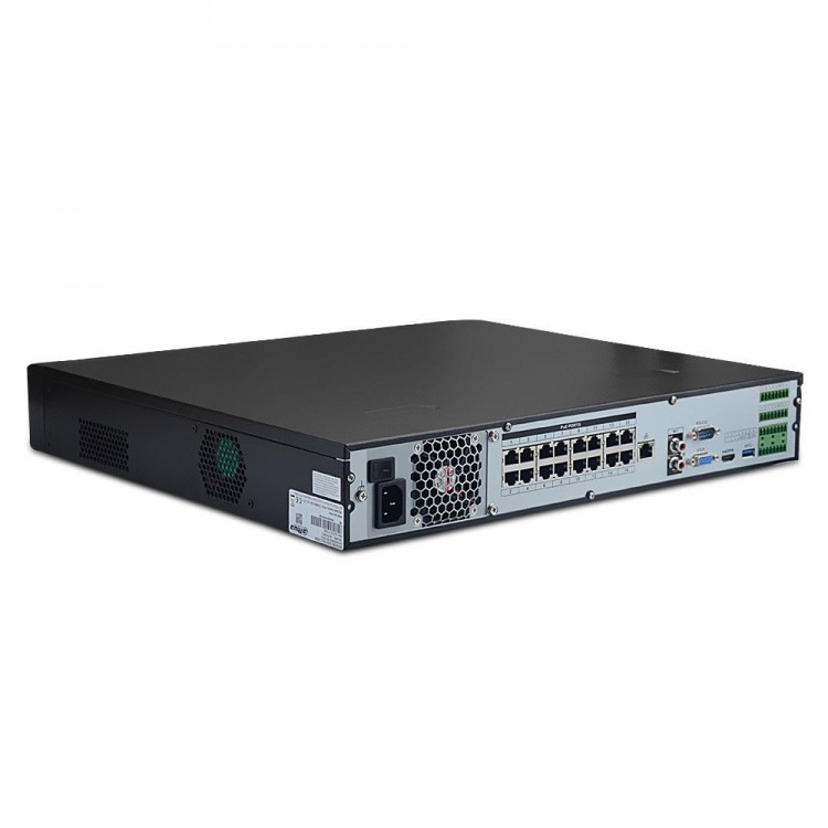 DHI-NVR5432-16P-I Интеллектуальный 32-канальный IP-видеорегистратор с распознаванием лиц и 16 POE портами