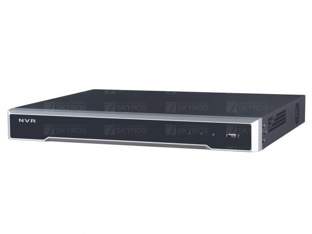 DS-7608NI-I2/8P 8-ми канальный IP-видеорегистратор c PoE