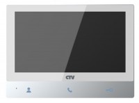 CTV-M4701AHD W - Монитор видеодомофона, стеклянная сенсорная панель управления "Easy Buttons