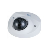 RVi-1NCF2366 (6.0) white Компактная купольная уличная IP-камера 2Мп