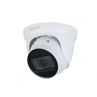 EZ-IPC-T2B41P-ZS Видеокамера IP купольная 4Мп с моторизированным объективом 2.8-12 мм и ИК-подсветкой