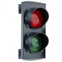001PSSRV1 Светофор двухсекционный (красный-зеленый) ламповый 230В