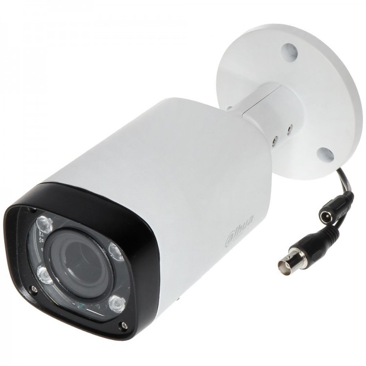 DH-HAC-HFW1400RP-Z-IRE6 Видеокамера мультиформатная (4 в 1) 4Мп цилиндрическая уличная с моторизированным объективом