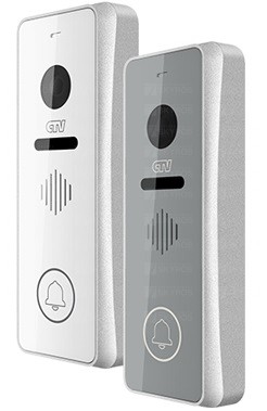 CTV-D3001 Вызывная панель для видеодомофонов цвет серебро
