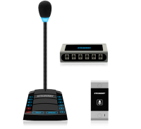 S-660 6-канальное переговорное устройство "клиент-кассир" для АЗС с функциями диспетчерской связи, громкого оповещения и режимом "симплекс"