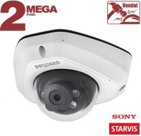 SV2010DM (3.6 mm) IP-камера 2Мп Starvis миникупольная уличная антивандальная с фиксированным объективом 3.6 мм и микрофоном