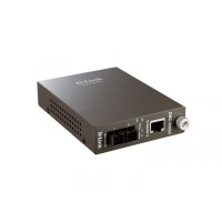 DL-DMC-300SC/D8A Медиаконвертер с 1 портом 10/100Base-TX и 1 портом 100Base-FX с разъемом SC для многомодового оптического кабеля (до 2 км)