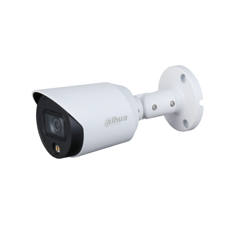 DH-HAC-HFW1409TP-A-LED-0360B Видеокамера мультиформатная (4 в 1) 4Мп Full-color цилиндрическая уличная с объективом 3.6мм и микрофоном