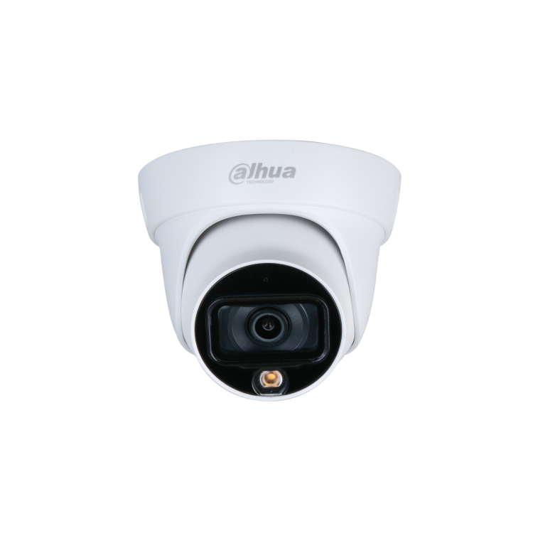 DH-HAC-HDW1239TLP-LED-0280B Видеокамера мультиформатная (4 в 1) Lite Plus 1080P Full-color купольная уличная с объективом 2.8мм