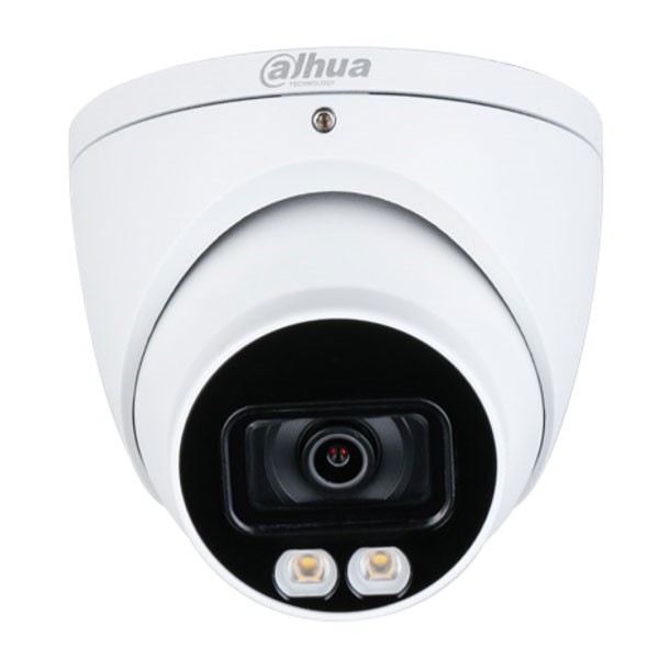 DH-HAC-HDW1409TP-A-LED-0360B Видеокамера мультиформатная (4 в 1) 4Мп Full-color купольная уличная с объективом 3.6мм и микрофоном