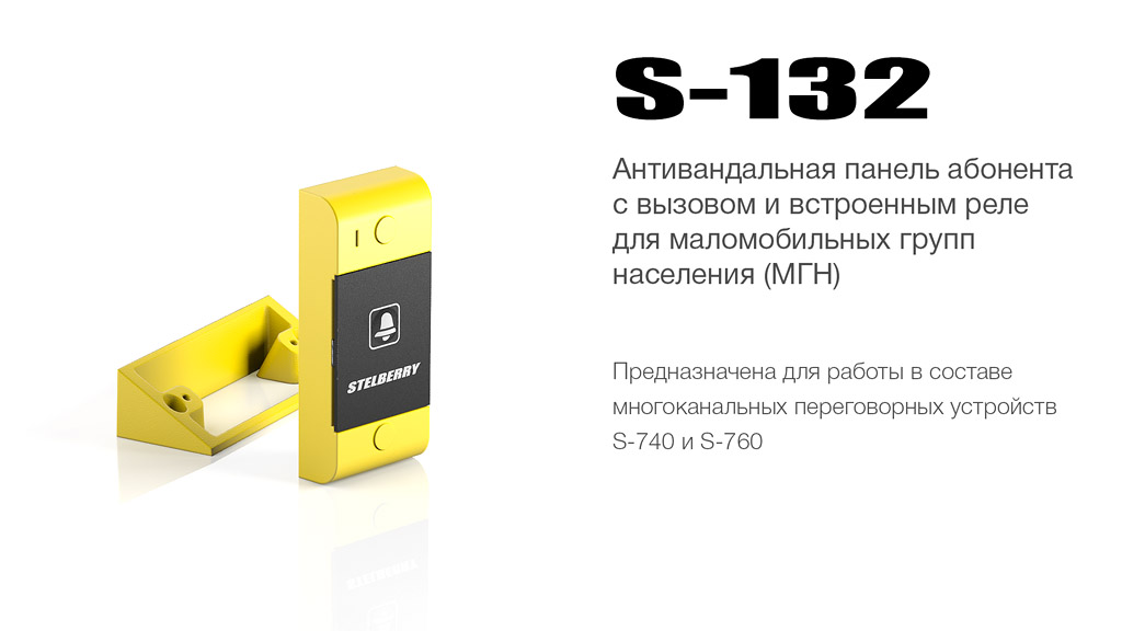 абонентская панель STELBERRY S-132