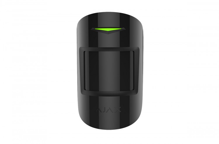 MotionProtect Plus Датчик движения с микроволновым сенсором с иммунитетом к животным. Черный MotionProtect Plus Датчик движения с микроволн. сенсором. Черный