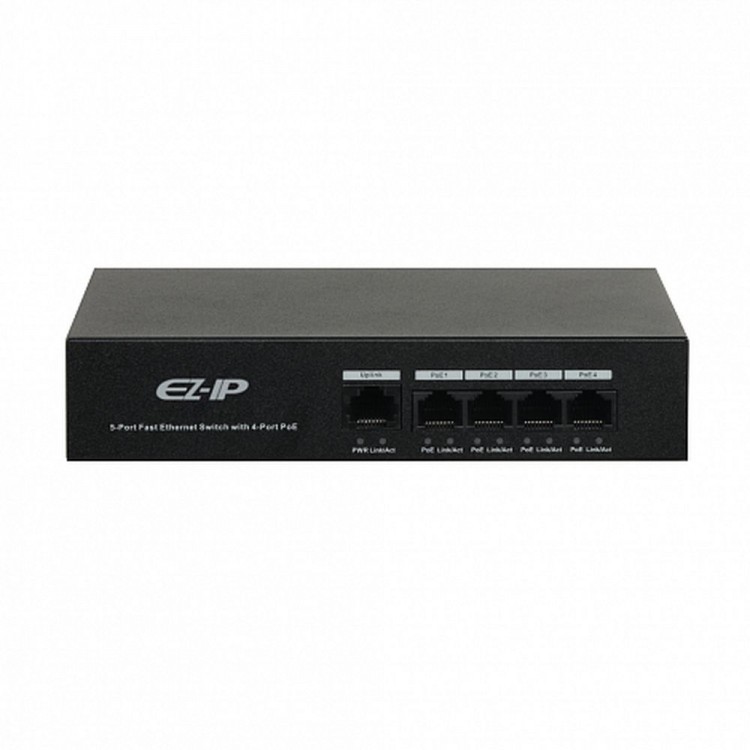 EZ-354ET-36 5-портовый неуправляемый коммутатор Fast Ethernet с PoE