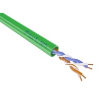 Огнестойкий низкотоксичный кабель ParLan U/UTP Cat5e PVCLS нг(А)-FRLSLTx 2х2х0,52 (305м) для СКС и IP-сетей