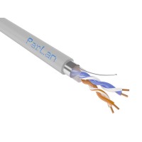 Огнестойкий кабель ParLan F/UTP Cat5e PVCLS нг(А)-FRLS 2х2х0,52 (305м) для СКС и IP-сетей