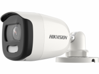 DS-2CE10HFT-F28 (2.8mm) HD-TVI камера 5Мп ColorVu цилиндрическая уличная с LED подсветкой