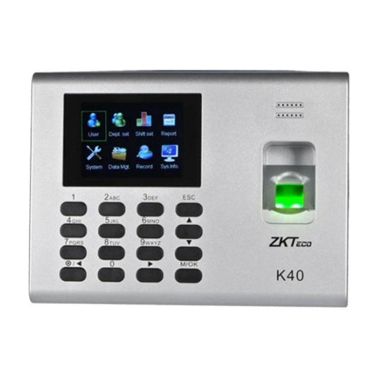 K40 Терминал с клавиатурой, со считывателямиотпечатков пальцев и RFID (опция)
