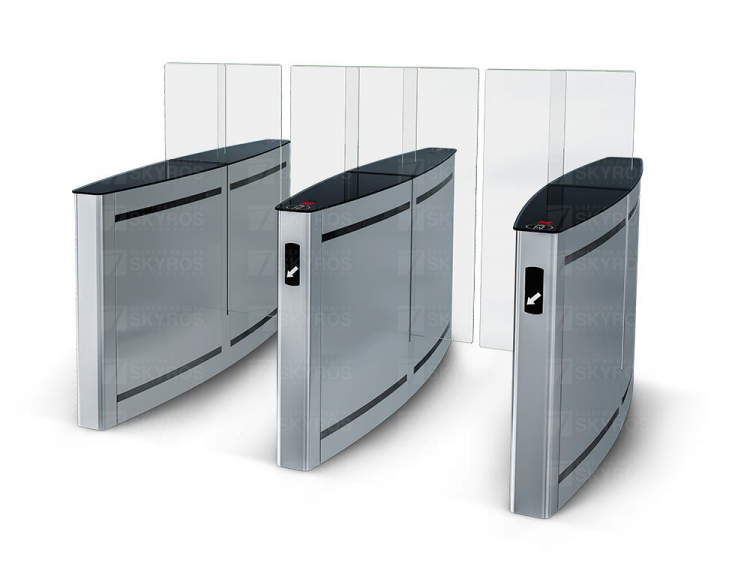 Турникет PERCo-ST-02.600/900 Скоростной проход Секция-MASTER, секция-SLAVE