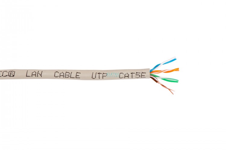 Кабель UTP 5E Eletec 4x2xAWG24 (0,51 мм), Profi Line, 305м, медь