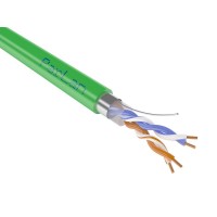 Огнестойкий низкотоксичный кабель ParLan F/UTP Cat5e PVCLS нг(А)-FRLSLTx 2х2х0,52 для СКС и IP-сетей