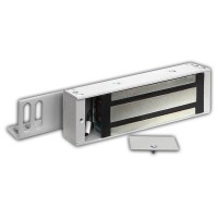 М2-400   электромагнитный замок, 400кг удержания, 12 В/0,4 А, 190х55х35 мм, уголок в комплекте, цвет коричневый, отсек для контроллера Z-5R