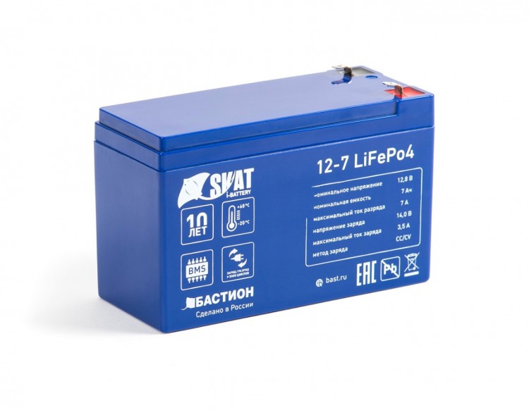 Li-ion аккумулятор Skat i-Battery 12-7 LiFePO4