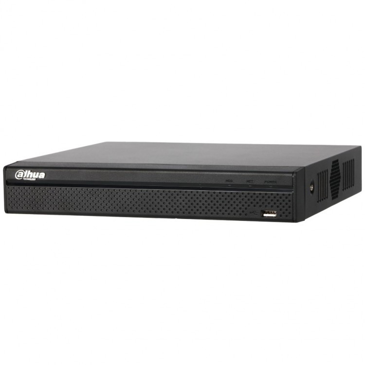 DHI-NVR4208-8P-4KS2 Видеорегистратор IP 8-ми канальный H.265/H.264 и 4K c 8 POE портами