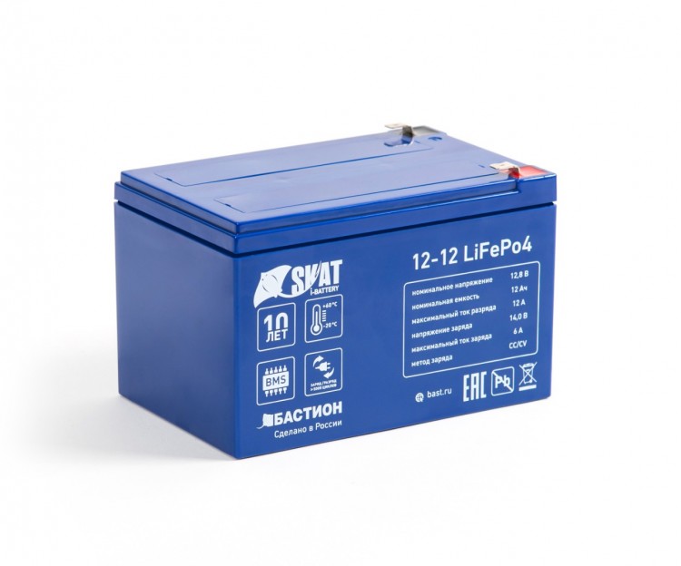 Li-ion аккумулятор Skat i-Battery 12-12 LiFePO4