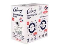 Кабель UTP 4 CAT5E 24AWG Cu Ripo Plus, 305м.,Fluke test 0.46