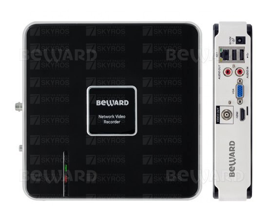 BK0108S Видеорегистратор IP компактный для 8-и видеокамер 2Мп