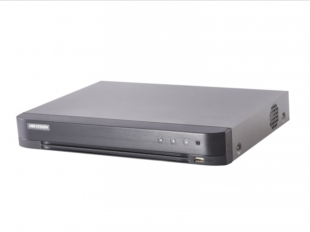 DS-7216HUHI-K2/P 16-ти канальный гибридный HD-TVI регистратор для  аналоговых, HD-TVI, AHD и CVI камер + 8 каналов IP@6Мп (до 18 каналов с полным замещением аналоговых каналов)