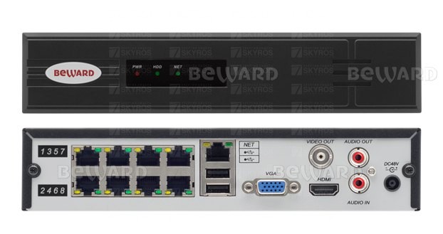 BK0108-P8 IP-видеорегистратор Beward