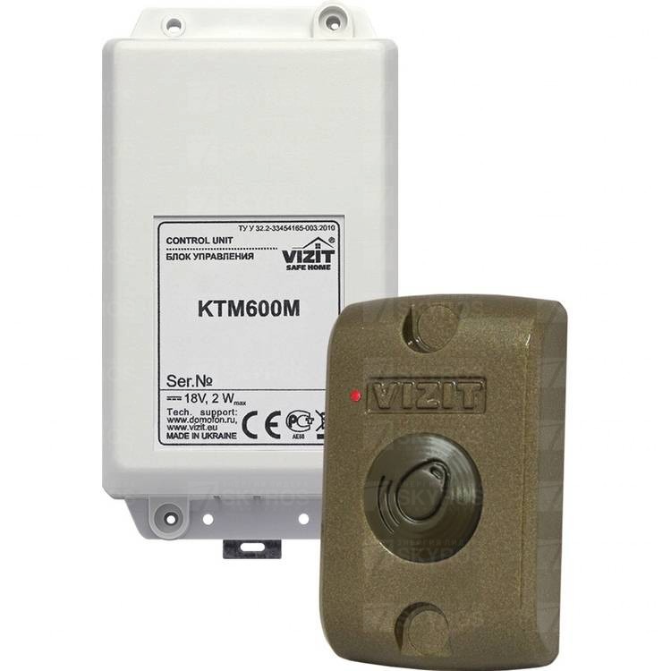 VIZIT-КТМ600F Контроллер ключей VIZIT-RF3 (RFID-13.56МГц