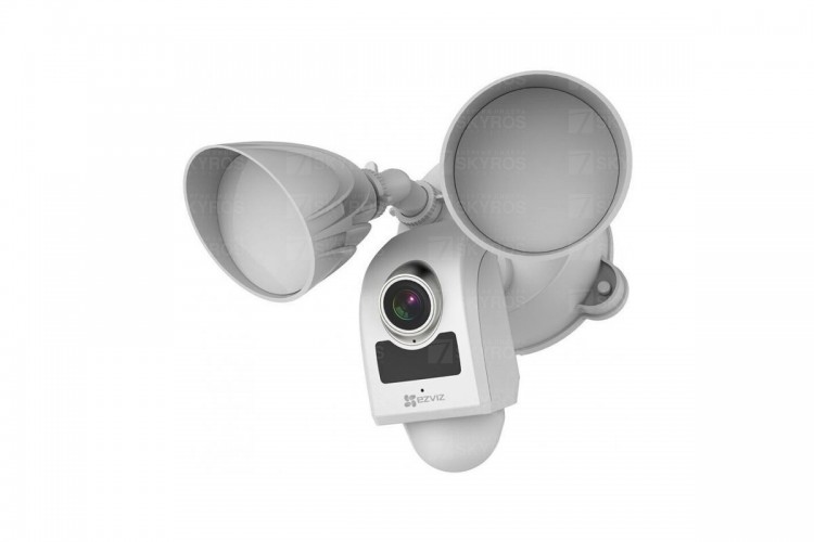 LC1 (2.8mm) 2Мп внешняя Wi-Fi камера c сиреной 100Db и ИК-подсветкой до 20м (CS-LC1-A0-1B2WPFRL)