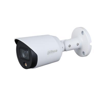 DH-HAC-HFW1509TP-A-LED-0360B Видеокамера HD-CVi 5Мп Full-color Starlight цилиндрическая уличная с объективом 3.6мм и микрофоном