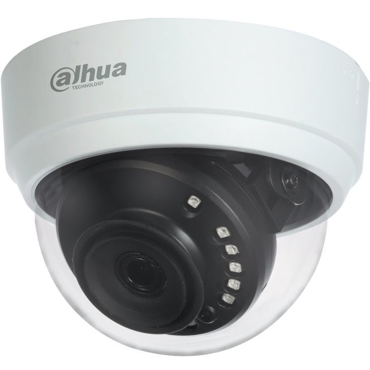 DH-HAC-HDPW1200RP-0360B-S3A Видеокамера купольная мультиформатная (4 в 1) 1080P (пластиковый корпус)