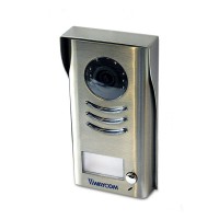 Вызывная панель в/д WC-2/2w Silver (цв., 2 абон., 2-проводн.)