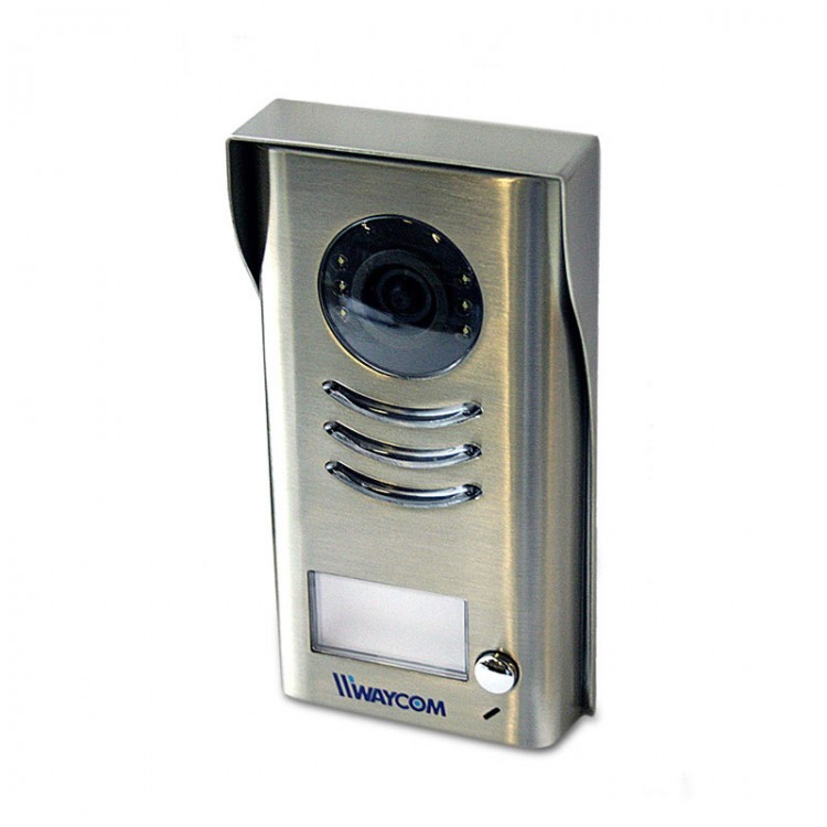 Двухабонентская. В/камера день/ночь со встроенной светодиодной подсветкой.Антивандальный корпус. Подключение до 4-х блоков вызова. Подключение до 32-х мониторов. В комплекте с защитным козырьком. Вызывная панель в/д WC-2/2w Silver (цв., 2 абон., 2-проводн.)