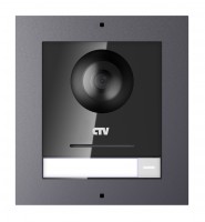 CTV-IP-UCAMS IP вызывная панель для IP видеодомофона, установка накладная (монтажная рамка в комплекте)