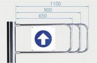 PERCo-AG-1100 Створка длиной 1100 мм для стойки калитки PERCo-WMD-05S