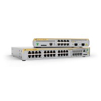 AT-x230-28GP-50 Коммутатор Base L3 24*10/100/1000T + 4*SFP, 24 порта POE 370 Вт